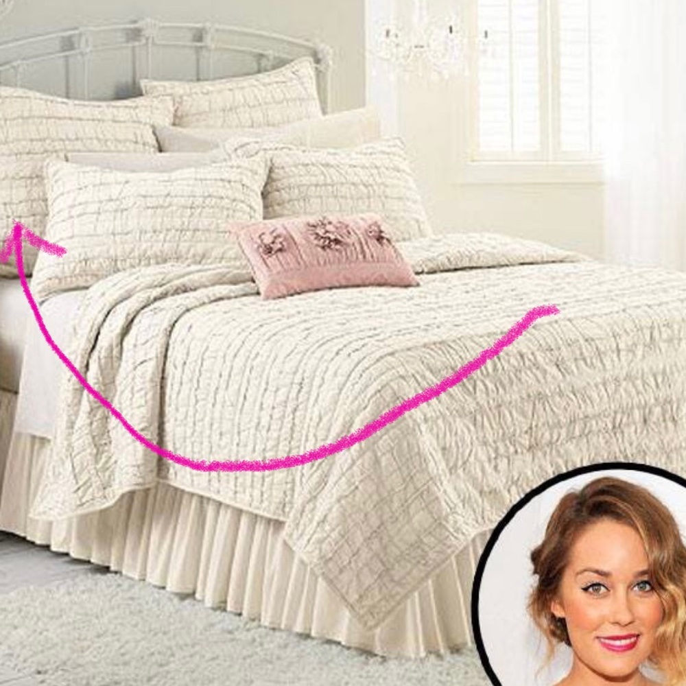 Lauren Conrad Allie Euro Shams + Pillow Set